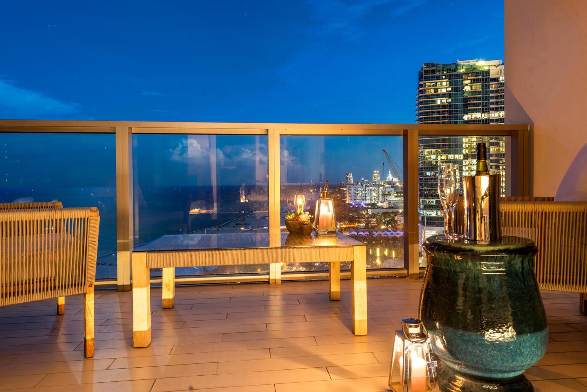 Penthouse Ocean View Residence At W South Beach - 1926 ไมอามีบีช ภายนอก รูปภาพ