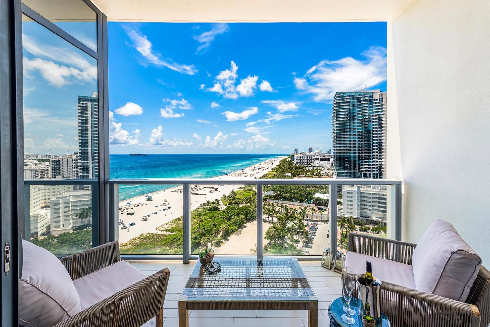 Penthouse Ocean View Residence At W South Beach - 1926 ไมอามีบีช ภายนอก รูปภาพ